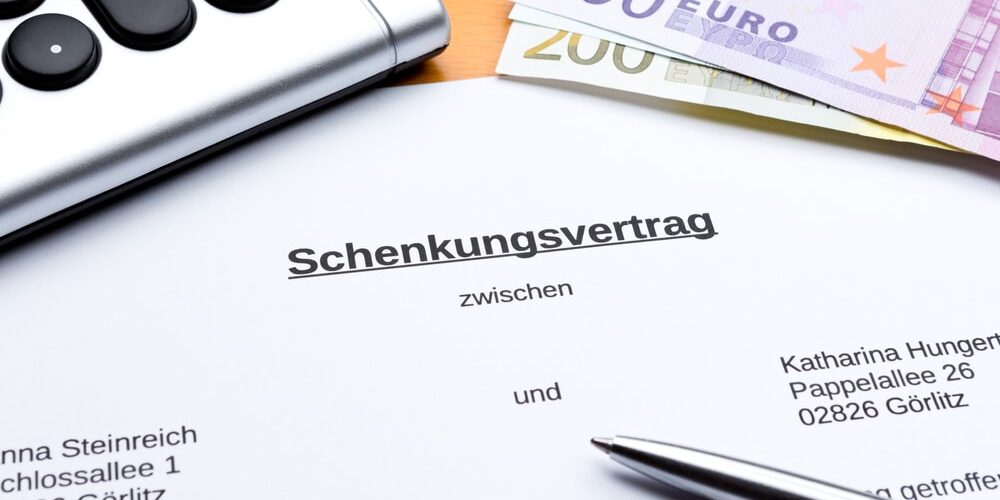 Rechtsanwalt Wien Schenkungsvertrag