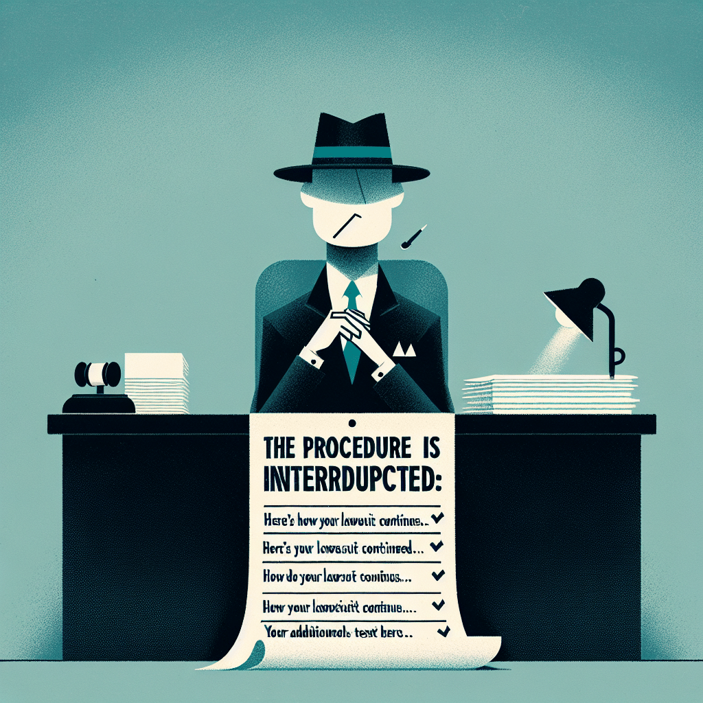 Verfahren unterbrochen