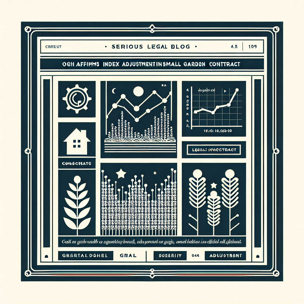 Indexanpassung Kleingartenvertrag