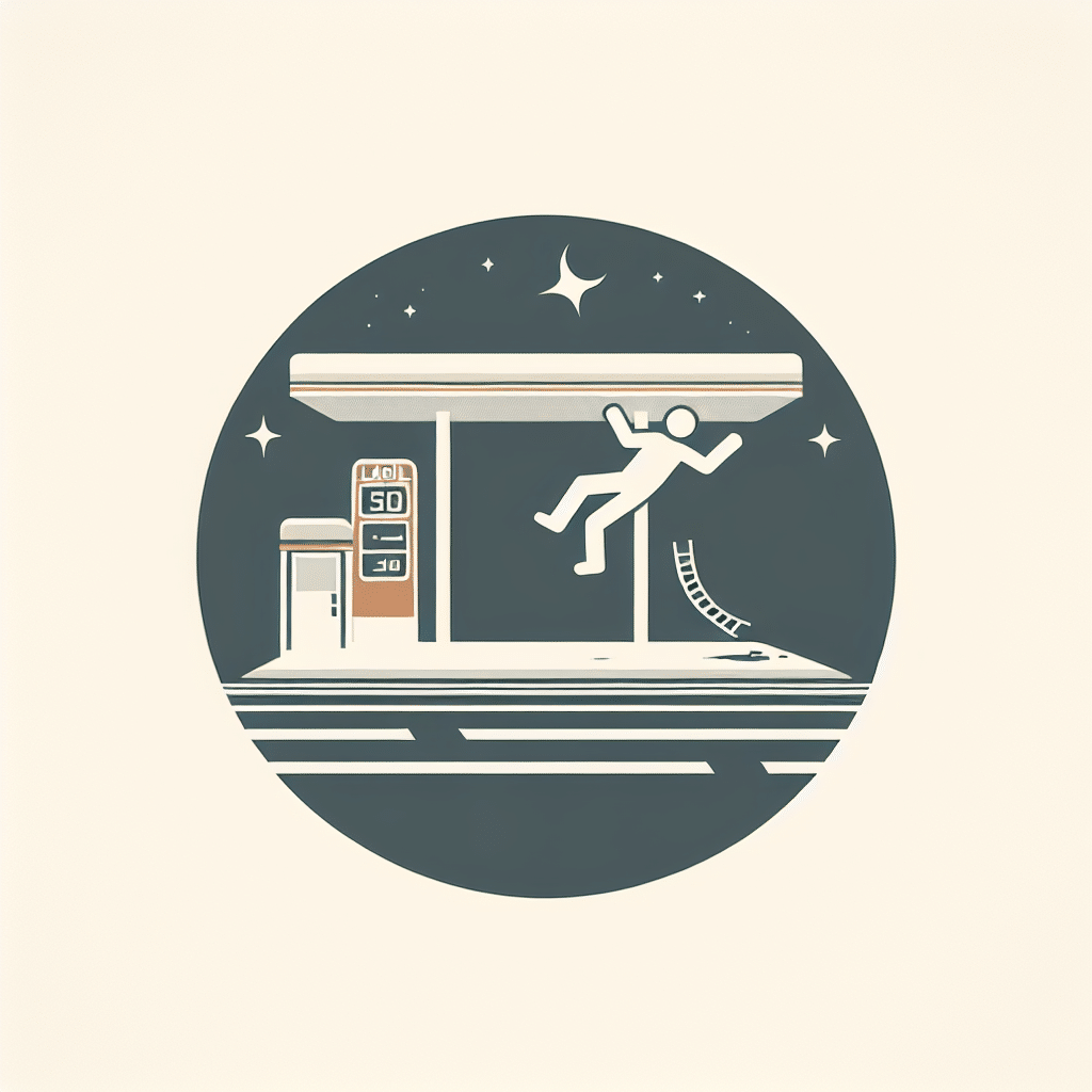 Haftung bei Sturz an der Tankstelle