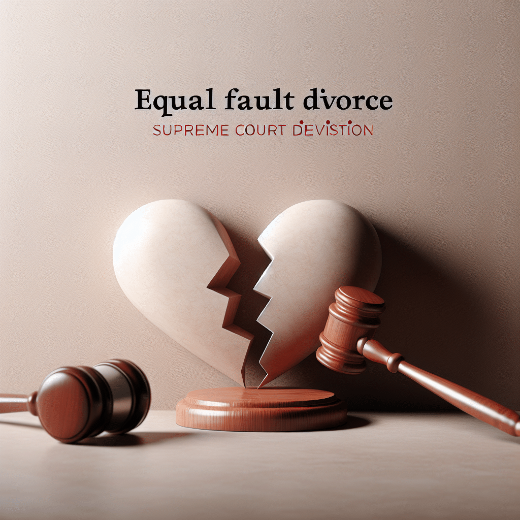 Scheidung bei gleichteiligem Verschulden