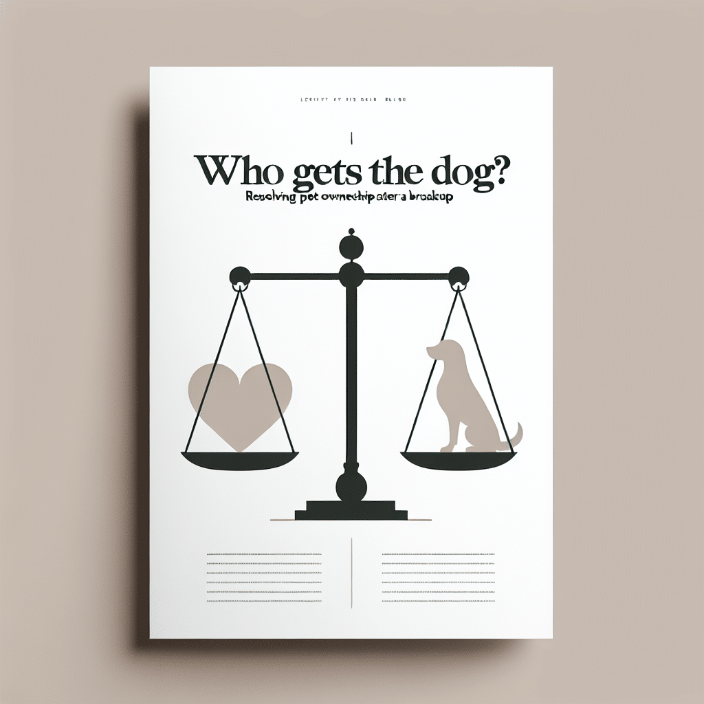 Wer bekommt den Hund