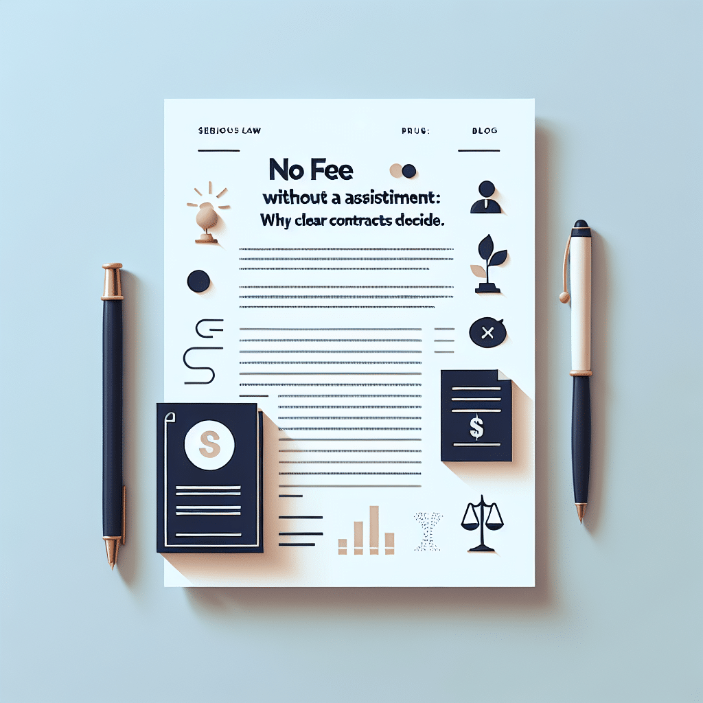 Kein Honorar ohne Auftrag