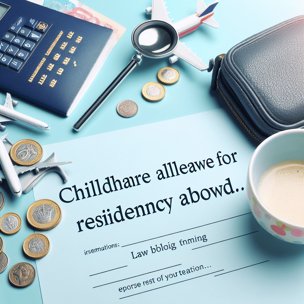 Kinderbetreuungsgeld im Ausland