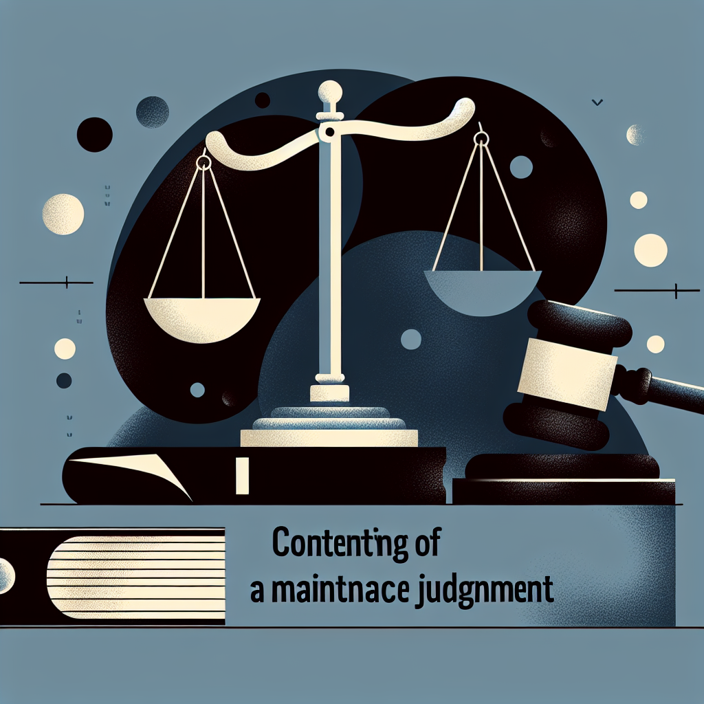 Unterhaltsurteil anfechten