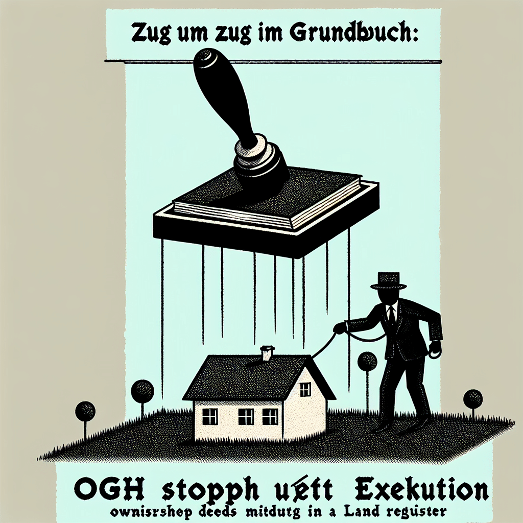 Zug um Zug im Grundbuch: OGH stoppt Exekution