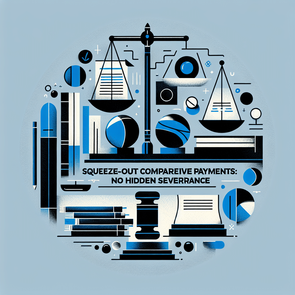 Squeeze-out Vergleichszahlungen