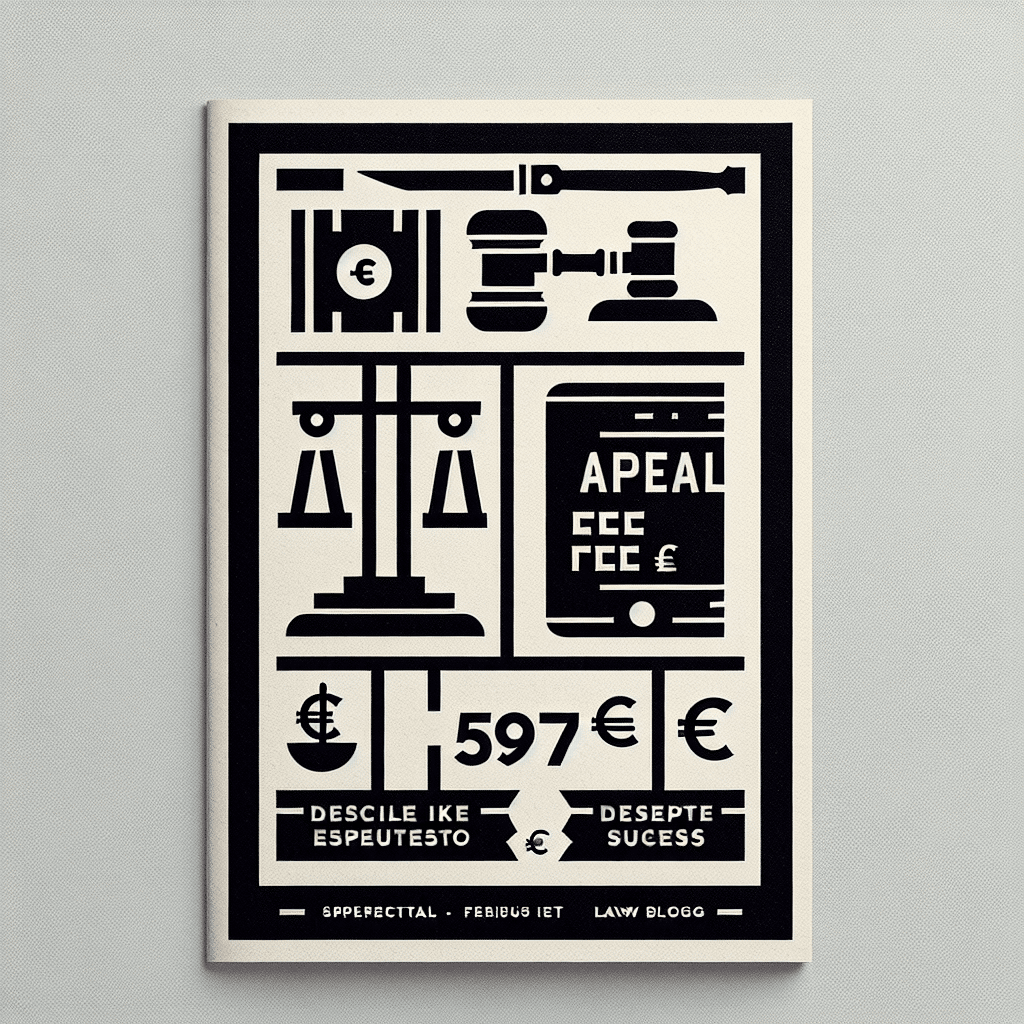 Pauschalgebühr Rechtsmittel