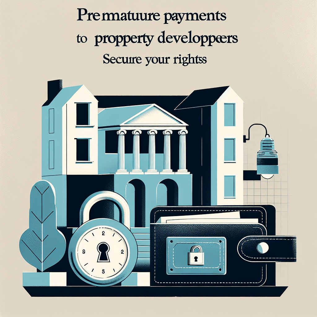 Verfrühte Bauträgerzahlung