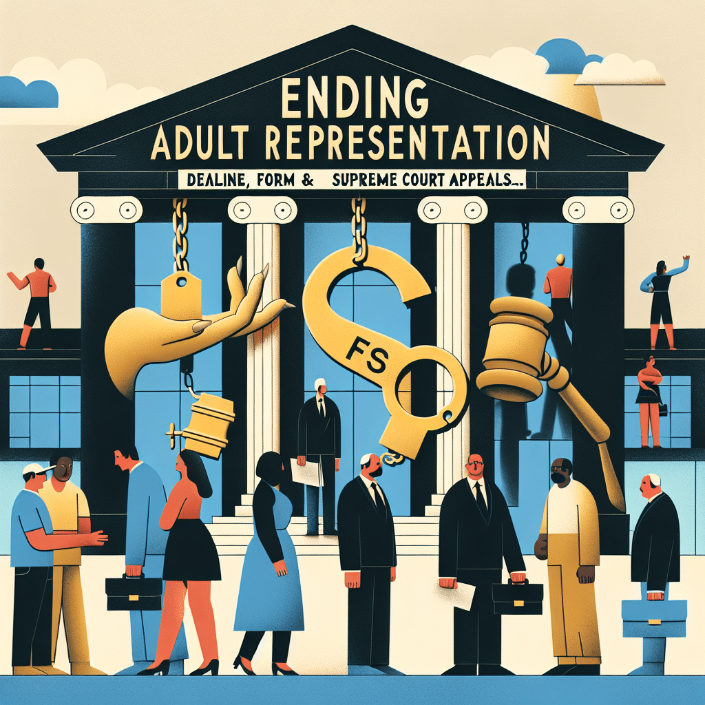 Erwachsenenvertretung beenden