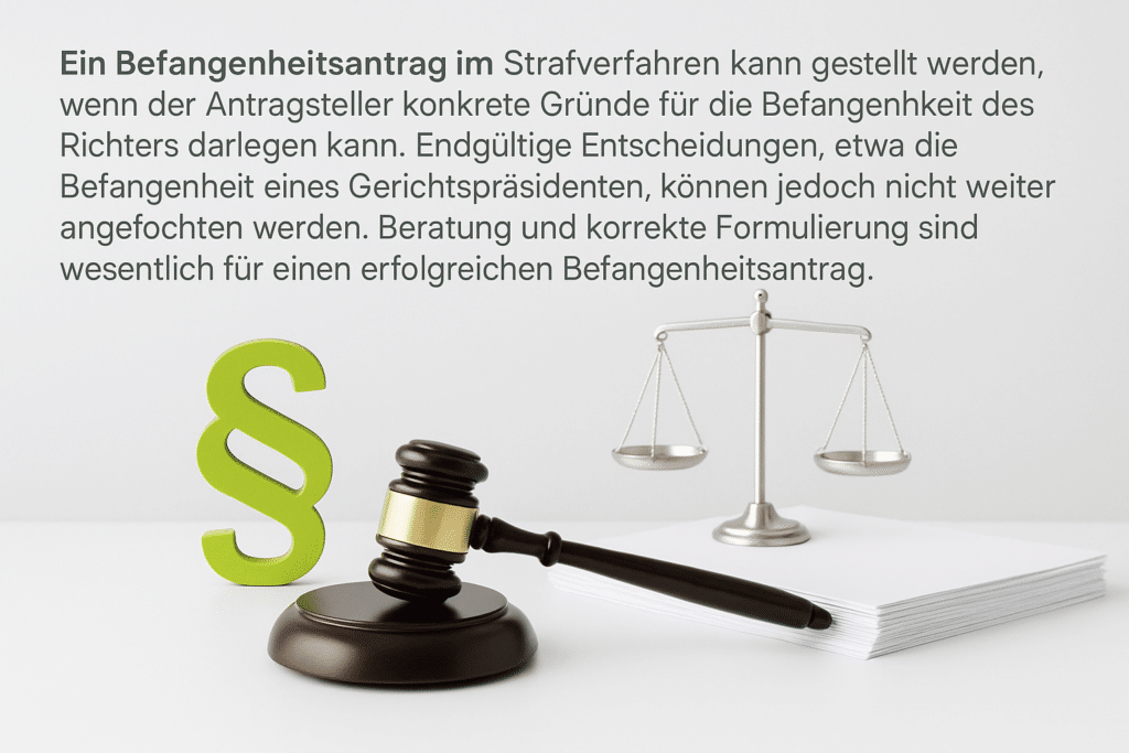 Befangenheitsantrag im Strafverfahren