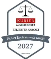 Kurier Ausgezeichnet – Beliebter Anwalt 2027 – Pichler Rechtsanwalt GmbH